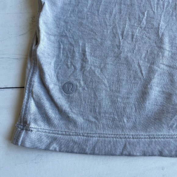 *Has Stain* Lululemon Broken Beats Tank, Grey - Size Large - Picture 7 of 9